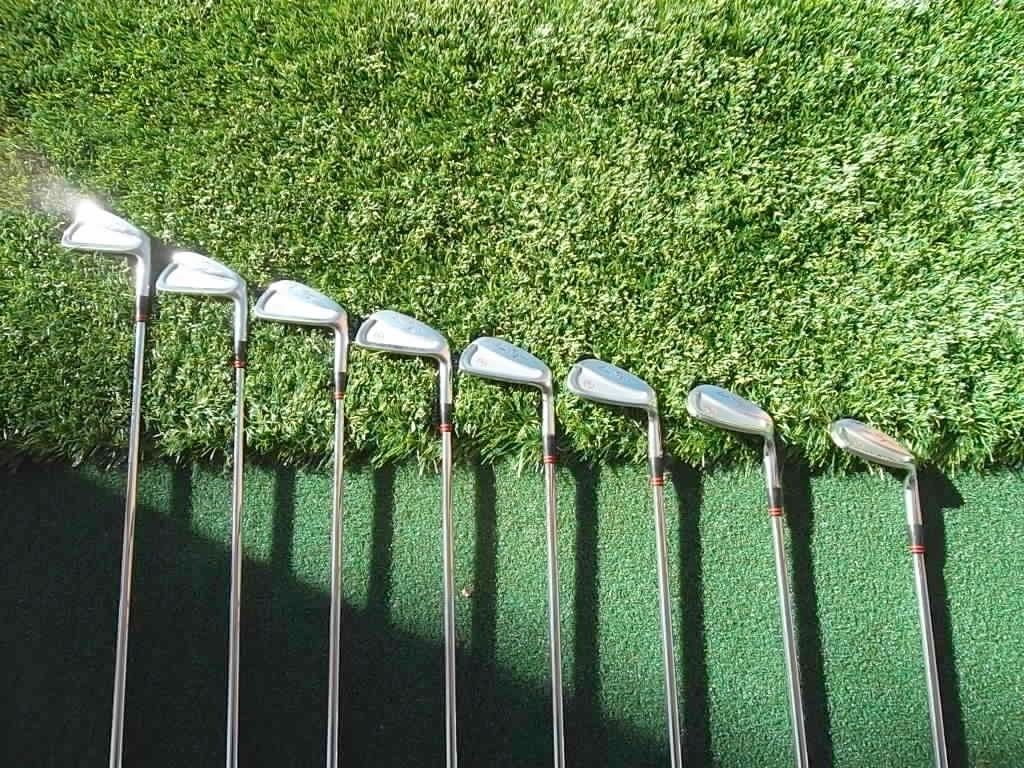 Ben Hogan Apex Plus Irons 3 thru PW RH Rifle 5 5 Firm Shafts 