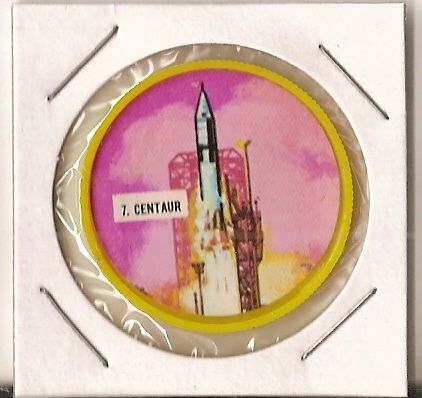 Vintage 1960s Gordons Potato Chips Rocket Coin 7 Product Premium 