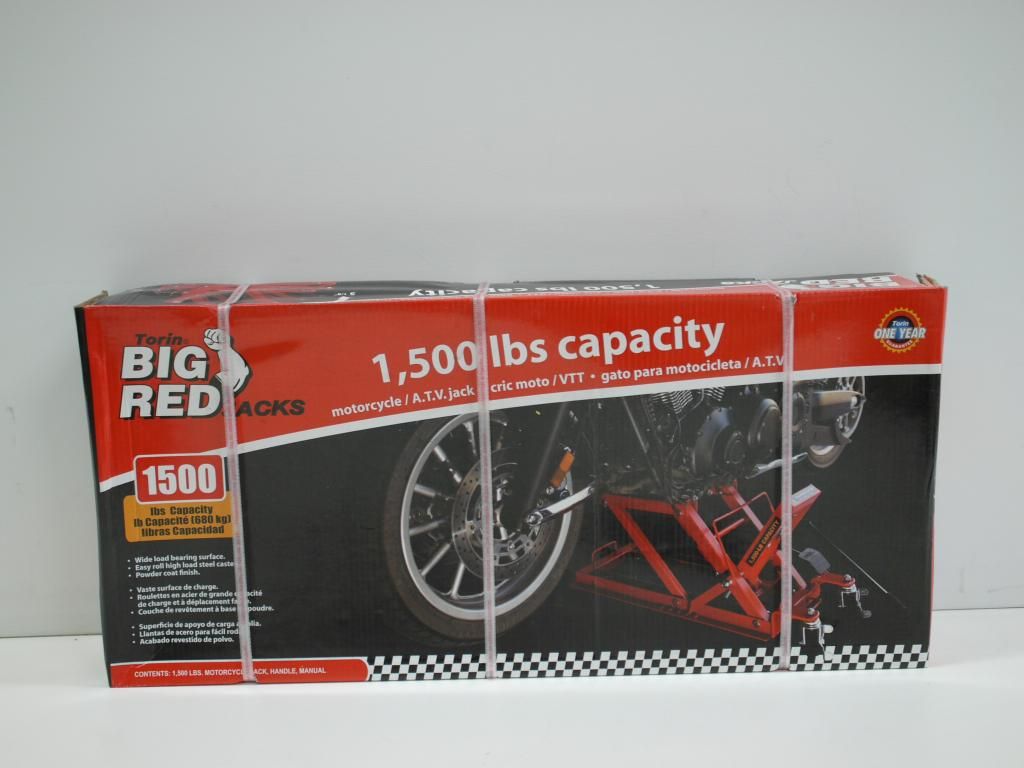 Big Red Torin T64017 1500 lb Motorcycle and ATV Jack Lift