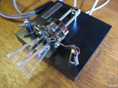 Bencher Lambic Morse Code Paddle Key by 1 Telegraph Ham Radio Estate 