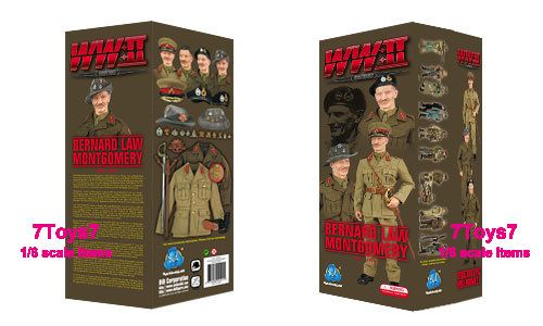 DID 1/6 Bernard Law Montgomery_ Deluxe Box Set _UK British Commander 