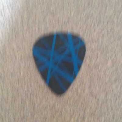 newly listed van halen 2012 wolf guitar pick time left