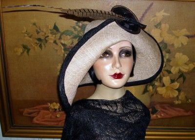 Riveting 1920s Flapper Hat~CLOCHE COUTURE~1920s Vintage Flair