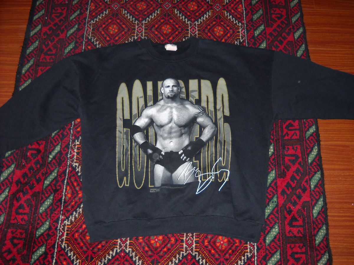 Bill Goldberg WCW Wrestling Long Sleeve Shirt Adult XL WWE WWF