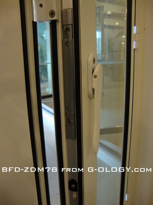 Contemporary Bi Fold Sliding Glass French Doors 96 x 80