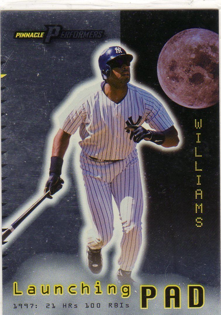 1998 LAUNCHING PAD BERNIE WILLIAMS YANKEES STAR 