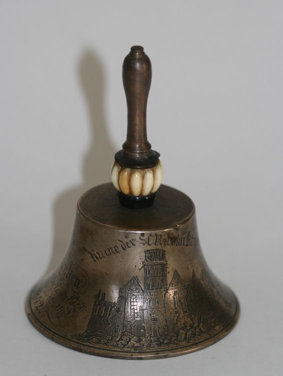 Table Bell Ruin of St Nicholas’ Church Hamburg 1842