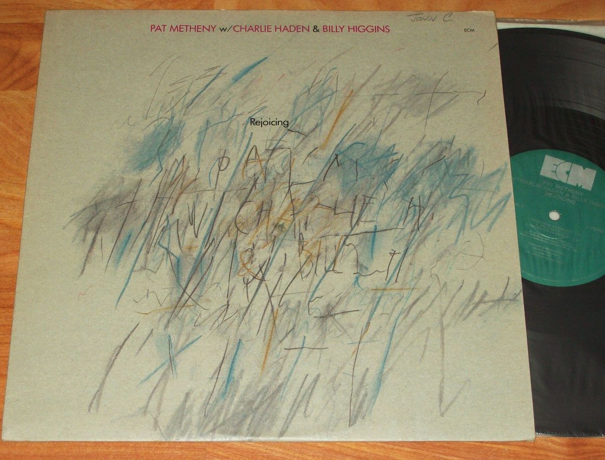   Rejoicing LP jazz guitar CHARLIE HADEN & BILLY HIGGINS ECM 25006 EX