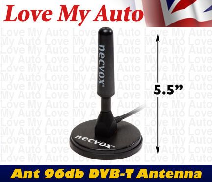   Car Portable Digital DAB Radio Antenna Aerial 90db++ With F Adaptor