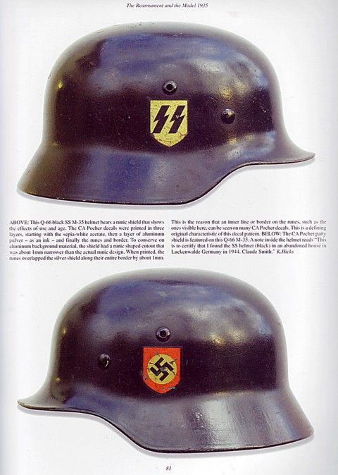 SS Helmets Collector Reference Book by Beaver Hicks