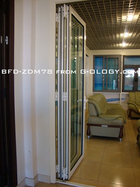 Contemporary Bi Fold Sliding Glass French Doors 96 x 80