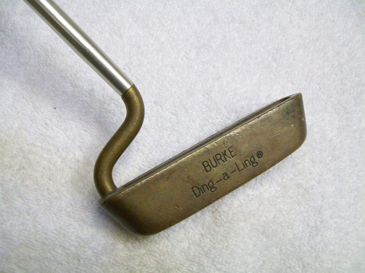 Vintage Burke Ding A Ling RH 36 Putter