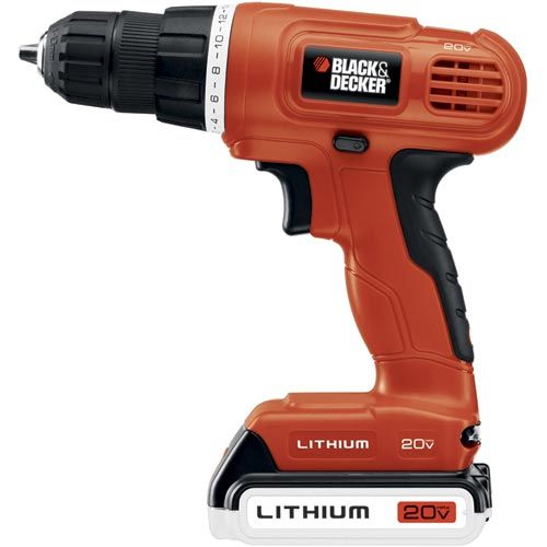 black decker 20v max lithium drill driver reconditioned