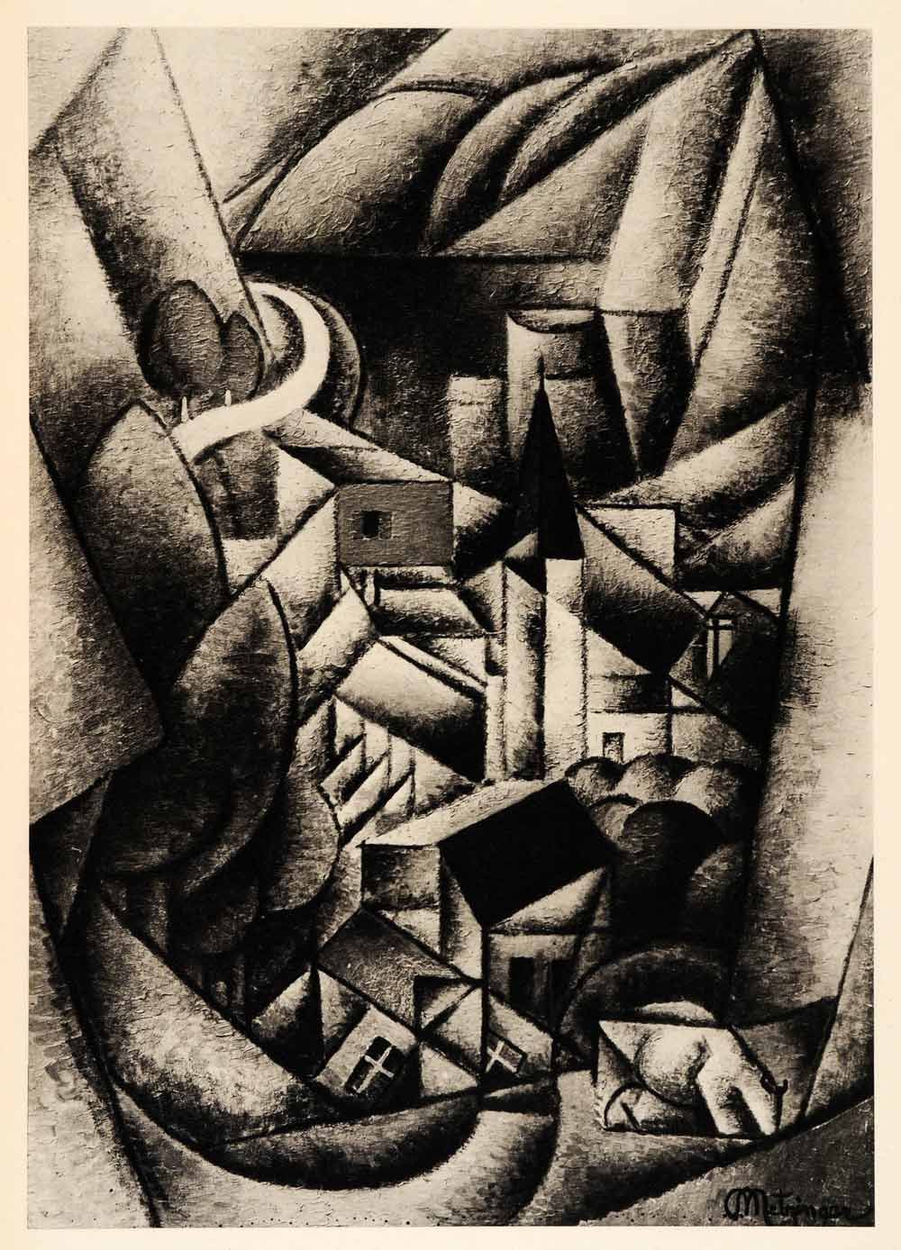   Jean Metzinger Village Cubism Post Impressionism French Art