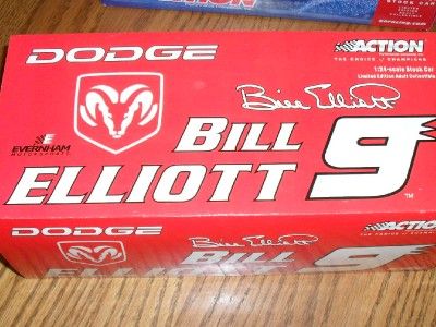 Bill Elliott 9 Die Cast NASCAR 2001 Dodge Intrepid R T