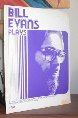 Evans Bill Bill Evans Plays New York Tro Ludlow Jazz Sheet Music 1st 