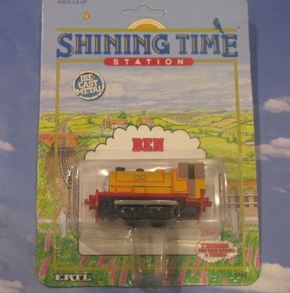 BEN NEW Thomas Tank Engine Train Ertl 1992 Diecast Shining Time 