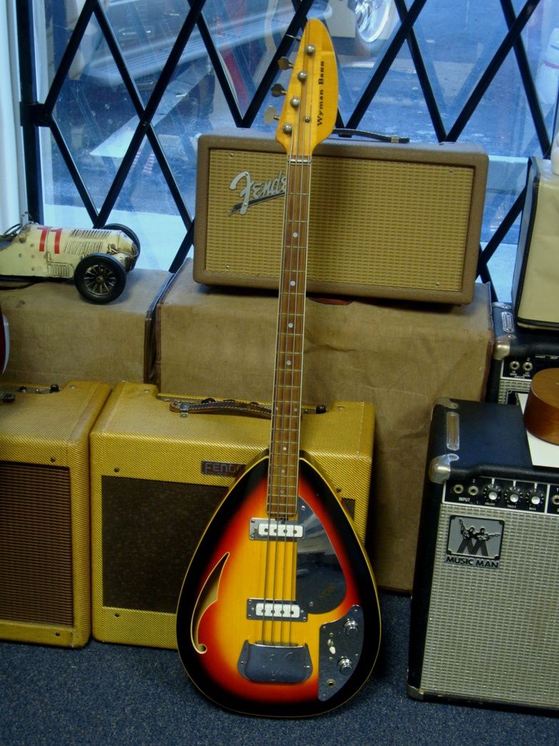 1968 Vox Bill Wyman MK IV Bass Guitar Exact Model He Played w The 