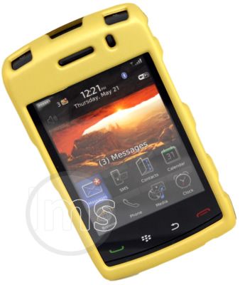 New Gold Hybrid Hard Case for Blackberry Storm 2 9520