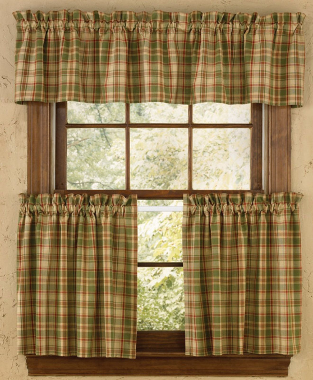 NEW PATTERN   PARK DESIGNS   SAGE VALANCE   72x14