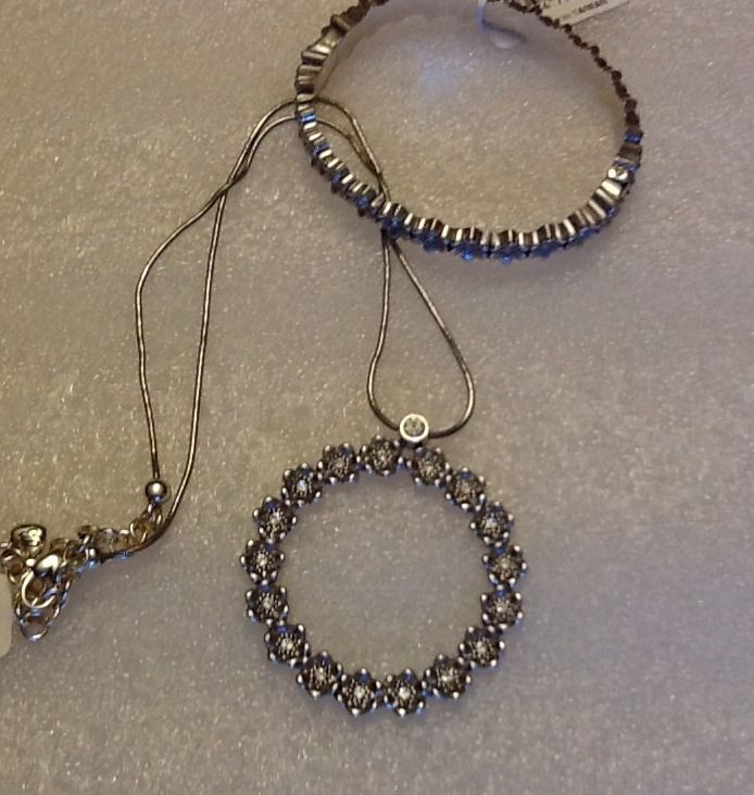 BRIGHTON BLOOMFIELD NECKLACE AND BRACELET SET WONDERFUL SPARKLE