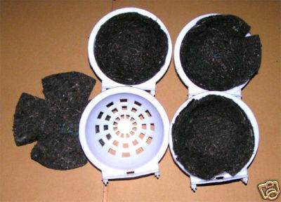 Bird canary Nest Nests 8202 Nest w felt pad M Lot of 4 pcs 8203 Lot of 