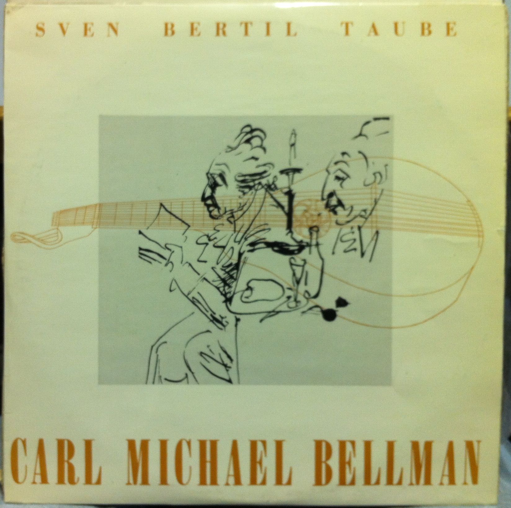 CARL MICHAEL BELLMAN sven bertil taube LP Mint  SCLP 1003 1st Press 