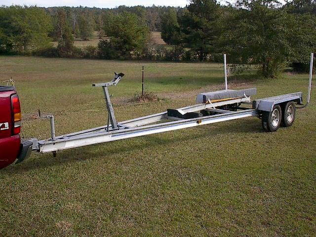 Aluminum Boat Trailer Hauls 22 24 ft Boat