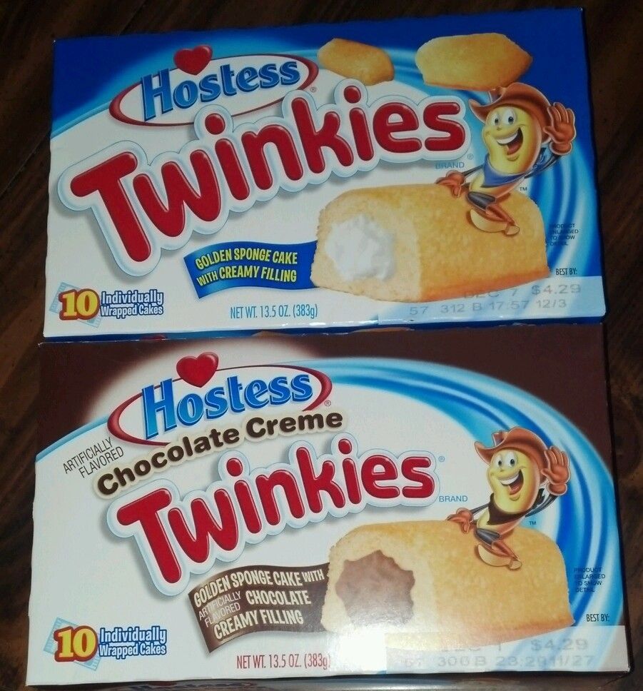 Box Lot Hostess TWINKIES 10 Chocolate Creme 10 Regular 20 TWINKIES