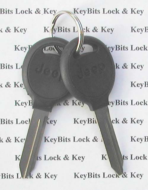 1998 2006 Jeep Wrangler Logo Key Blanks