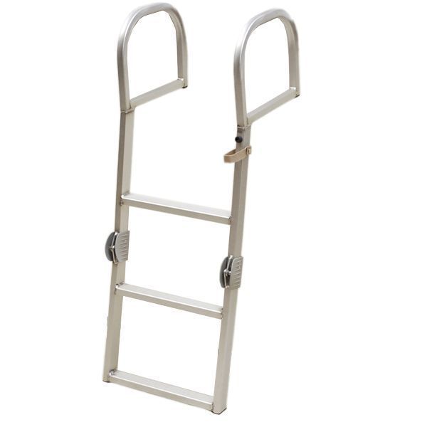   Cruiser 32 Aluminum 3 Step 48 inch Boat Folding Ladder 136700