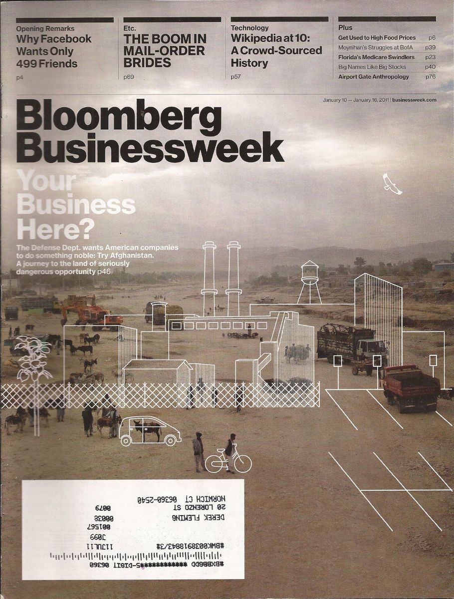 Bloomberg BUSINESSWEEK January 10 16 2011 Facebook Airport Gate Mint 