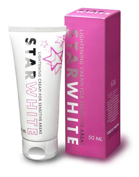 Star White Bleaching Creme for Pubic Area Lightening Whitening 