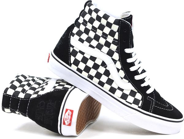 Vans Sk8 Hi Reissue Bones Brigade Black White