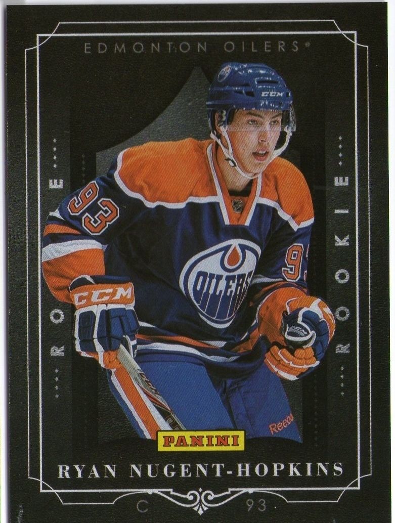 RYAN NUGENT HOPKINS 2011 PANINI BLACK FRIDAY CARD ROOKIE RC 1