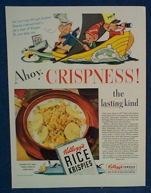 1941 Vernon Grant Artwork Kelloggs Ad Shell Oil Ad