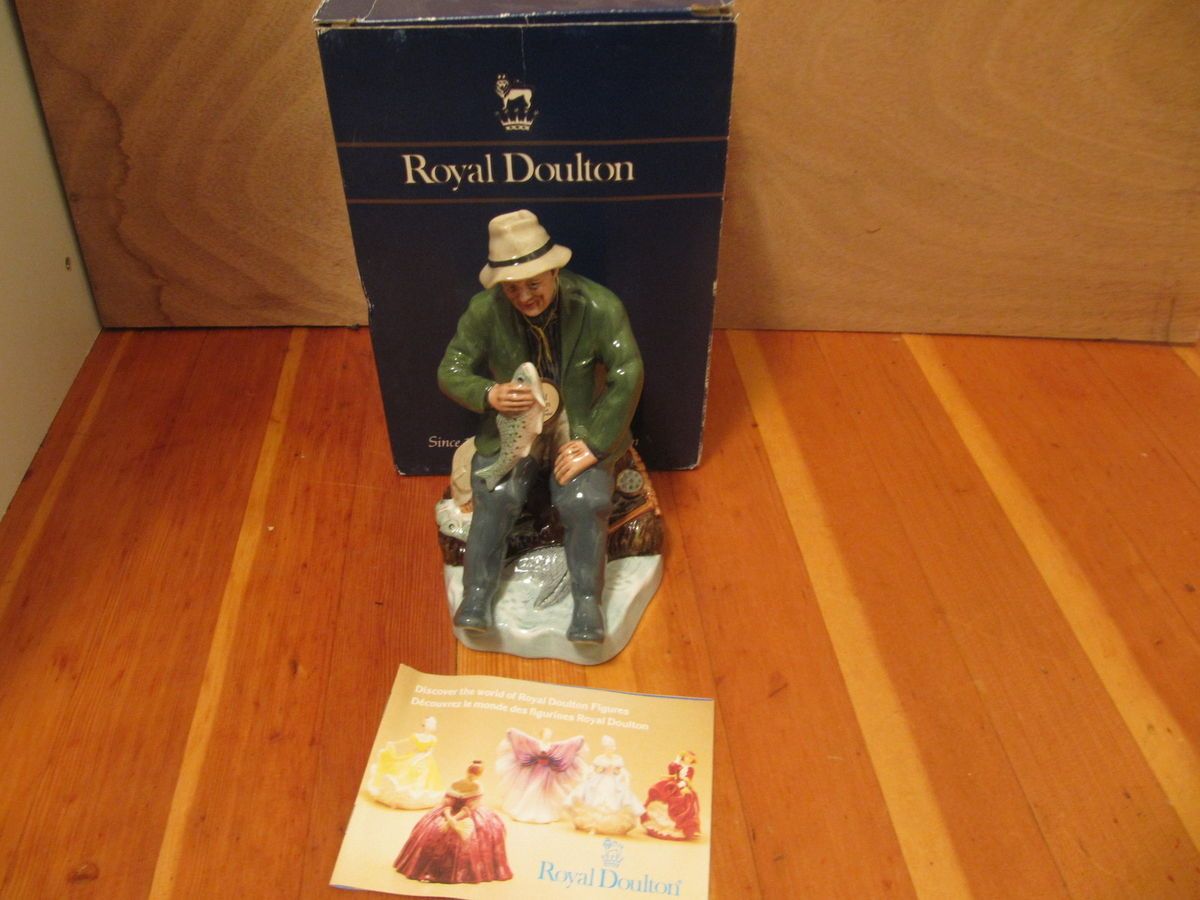 Royal Doulton The Boatman Porcelain Figurine HN 2417 with Original Box 