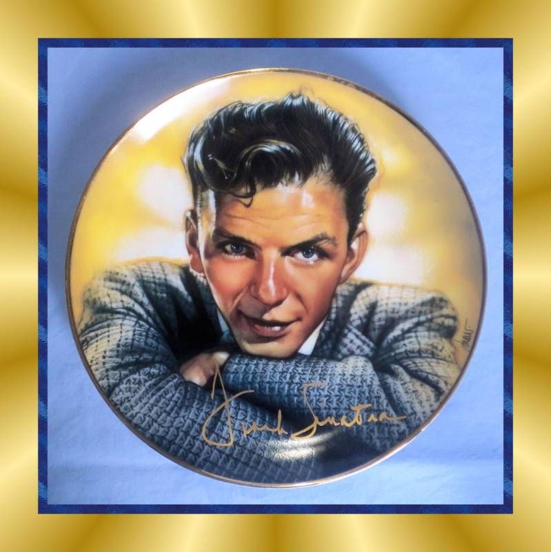 Frank Sinatra The Bobby Soxer Days Franklin Plate Le