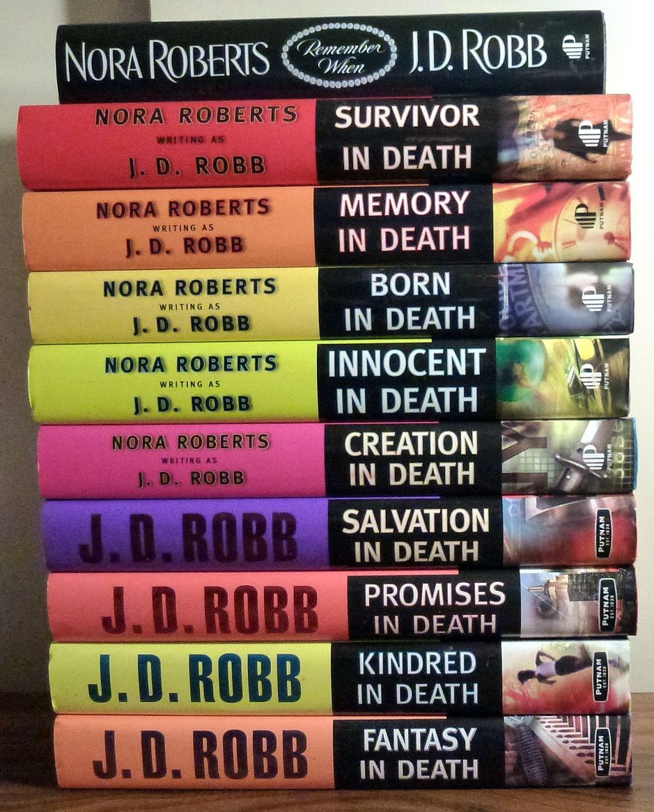   Eve Dallas, Lot of 10 by J.D. Robb   aka Nora Roberts (JD), HC/DJ BCE