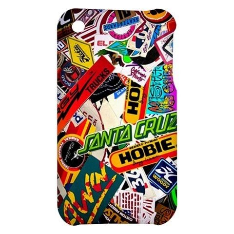 New Funky Sticker Boom iPhone 3G s Hard Casing Case