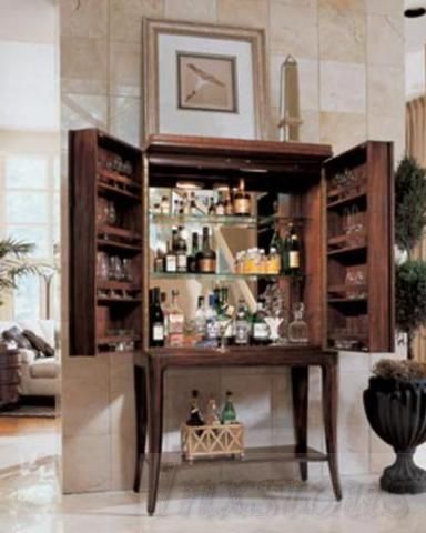 Thomasville Furniture Bogart Bar Cabinet