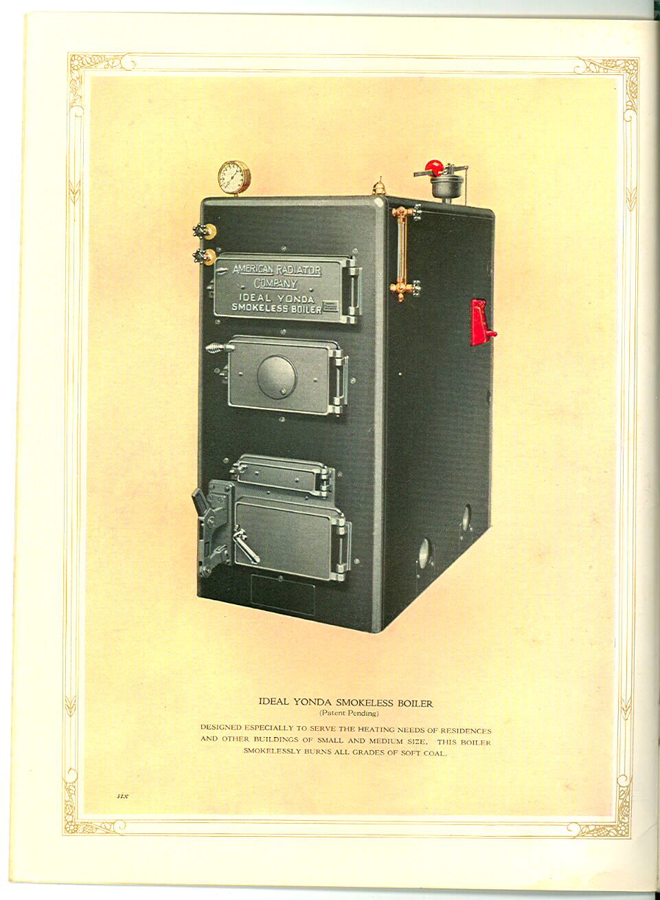 1925 Catalog American Radiator Co Ideal Yonda Boilers