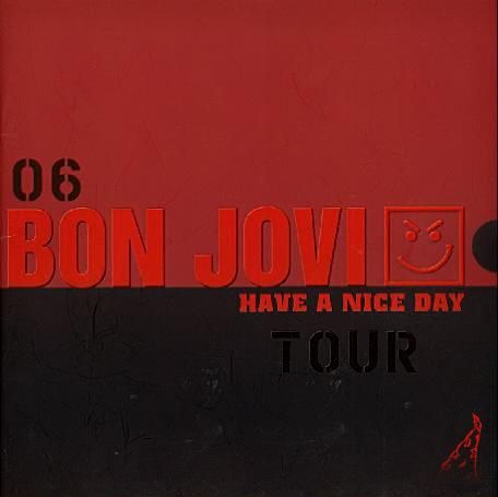 BON JOVI 2006 HAVE A NICE DAY TOUR U.K. CONCERT PROGRAM BOOK