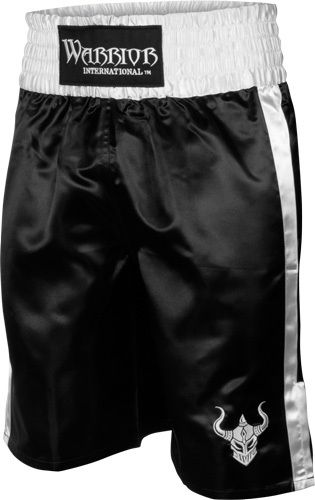 Boxing Trunks Warrior New Small Helmet Satin Shorts