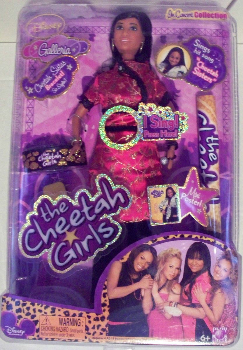 THE CHEETAH GIRLS DOLL GALLERIA SINGING DOLL MINI POSTER NIP