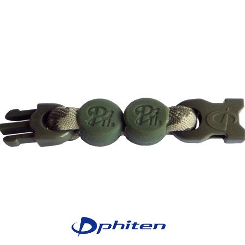 Phiten Titanium Healing Bracelet Necklace Extender Camo