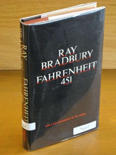 Fahrenheit 451 Signed Copy Bradbury Ray Signed and Inscribed by Ray 