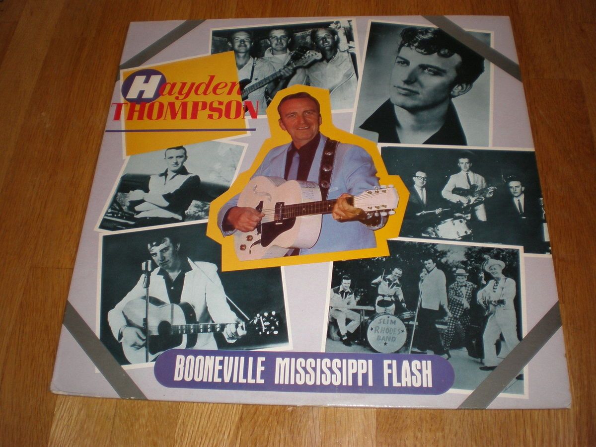 LP HAYDEN THOMPSON BOONEVILLE MISSISSIPPI FLASH CHARLY CR 30245 