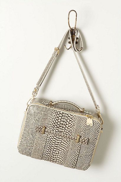   Leifsdottir Python Boras Bag Italian Leather Snakeskin Pt