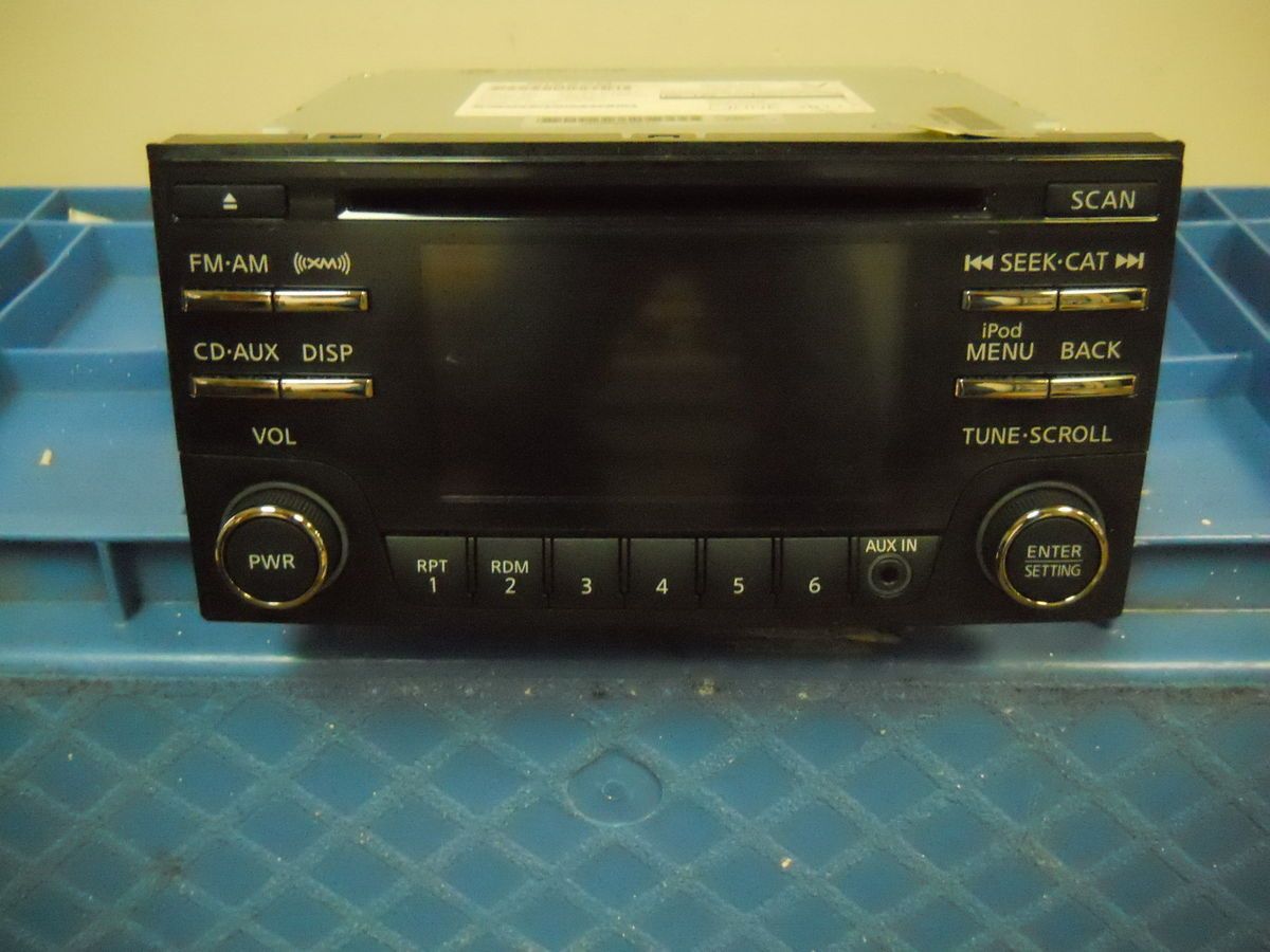 2012 Nissan Altima Bose CD  Satellite Bluetooth Connectivity Radio 